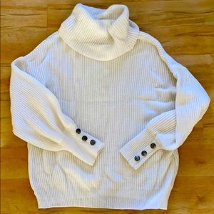 Cable Turtleneck Sweater